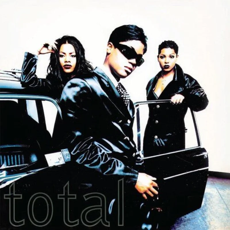 Total - Total (self-titled)(25th Anniversary Black & White Color) Vinyl LP