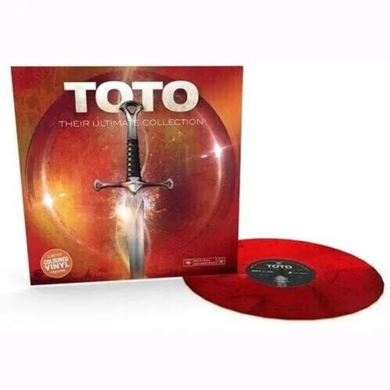 TOTO - Ulltimate Collection - Red Marbled Color Vinyl