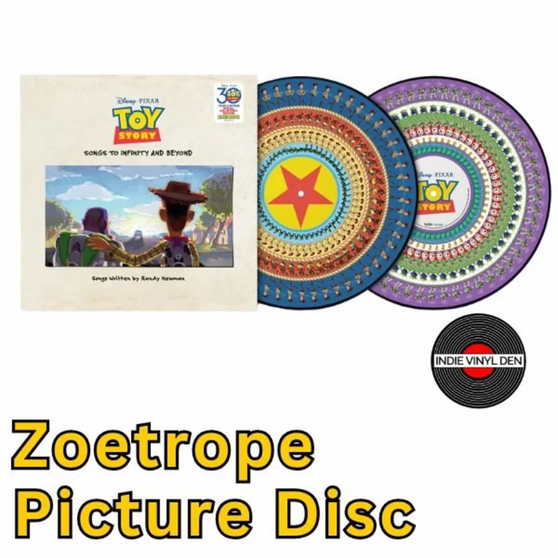 Toy Story: Songs to Infinity and Beyond - Zoetrope Picture Disc Vinyl Record *