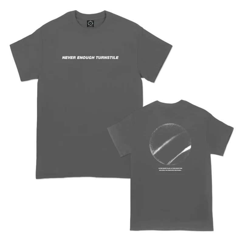 TURNSTILE "RIGHT PLACE RIGHT TIME" CHARCOAL TEE