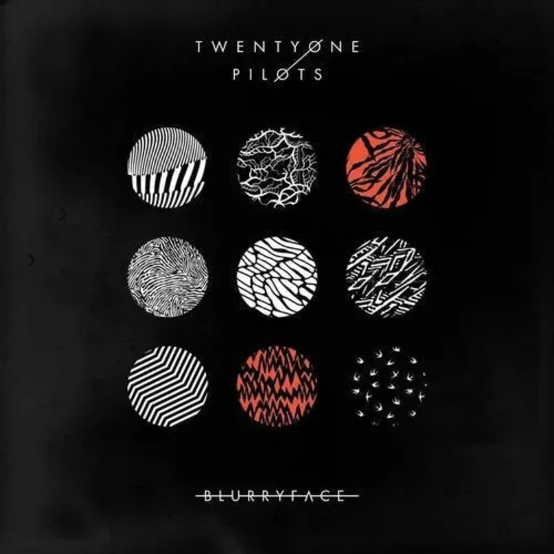 Twenty One Pilots - Blurryface - Silver Color Vinyl Record 2LP