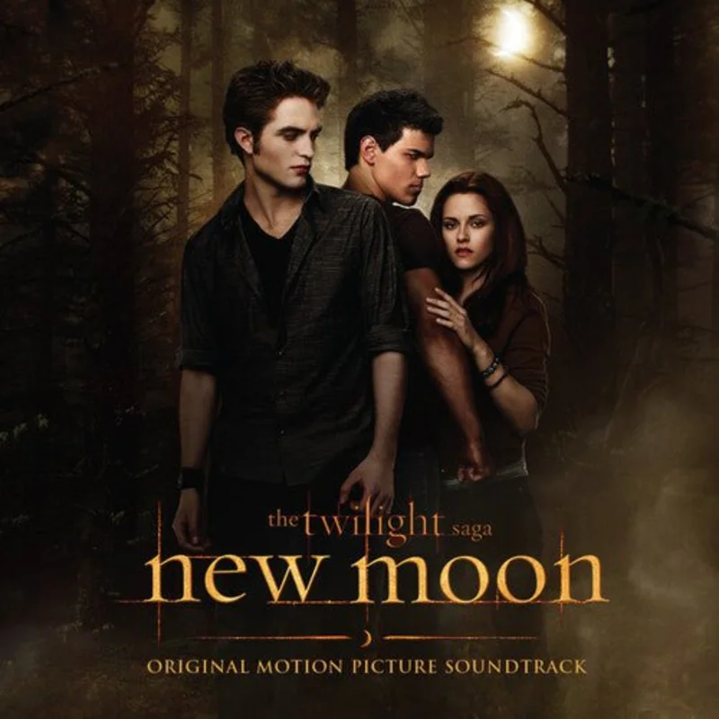 Twilight Saga: New Moon Soundtrack (Metallic Marble Color) Vinyl LP
