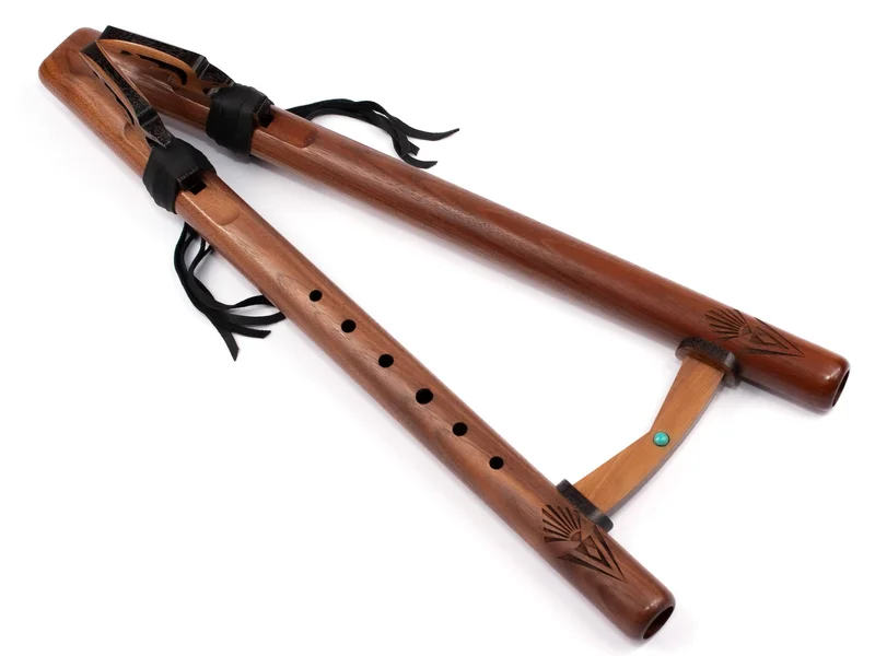 Twin Tail Double 'G' Walnut