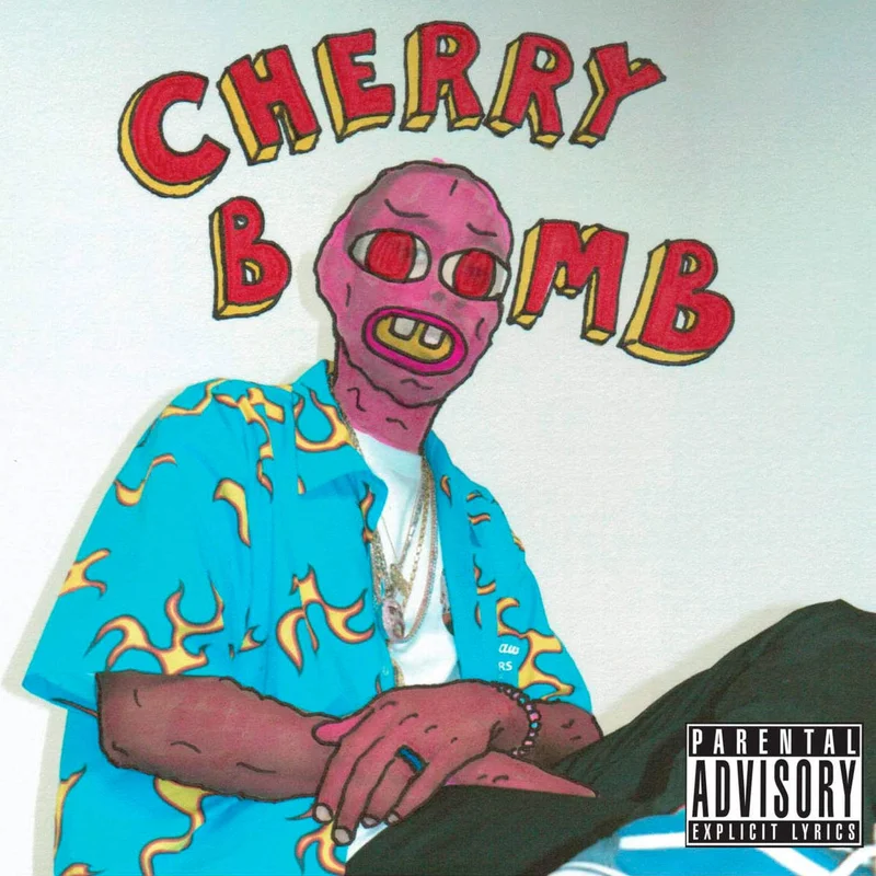Tyler the Creator - Cherry Bomb (Mask Cover) (Translucent Blue Color) Vinyl LP