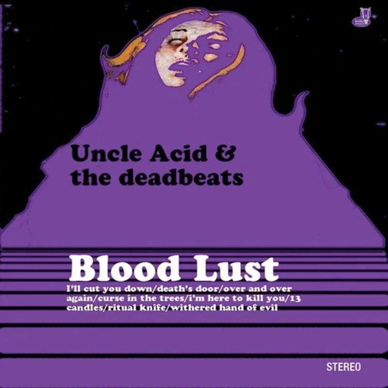 Uncle Acid & The Deadbeats - Blood Lust (Purple/Black/White Splatter Color) Vinyl LP