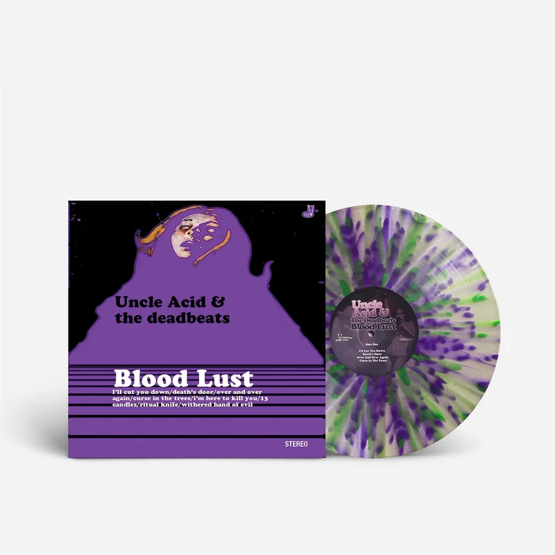 Uncle Acid & the Deadbeats - Blood Lust: Purple & Green Splatter Vinyl (GMVC Exclusive)