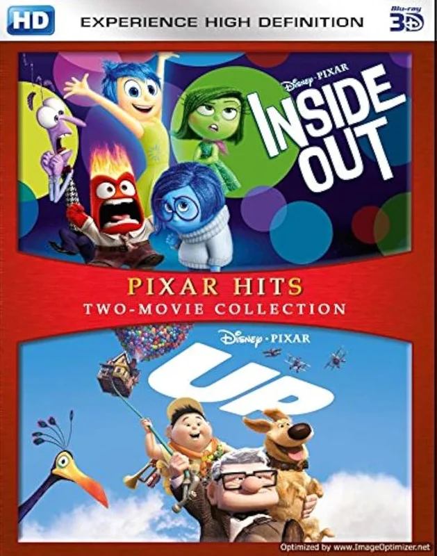 Up/Inside Out (3D) [Blu-ray]