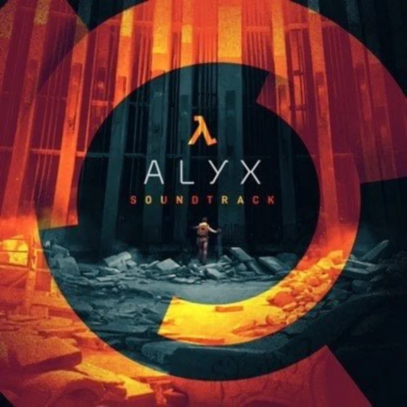 Valve - Half-Life: Alyx (Official Game Soundtrack) (Black & Orange Splatter Color) Vinyl LP