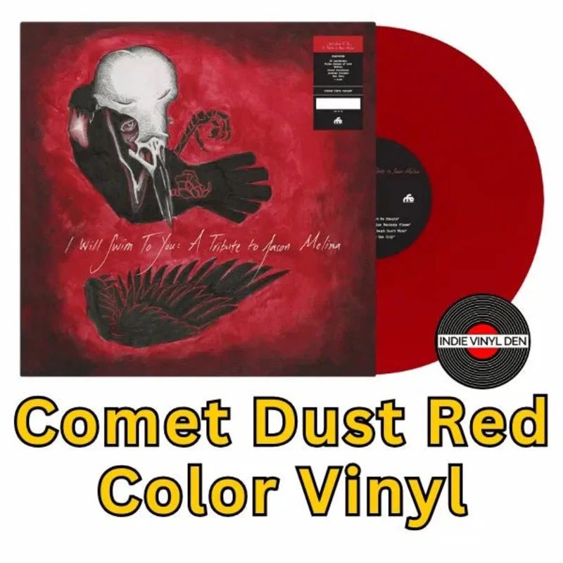 Various Artists - I Will Swim to You: A Tribute to Jason Molina - Comet Dust Red Color Vinyl Record