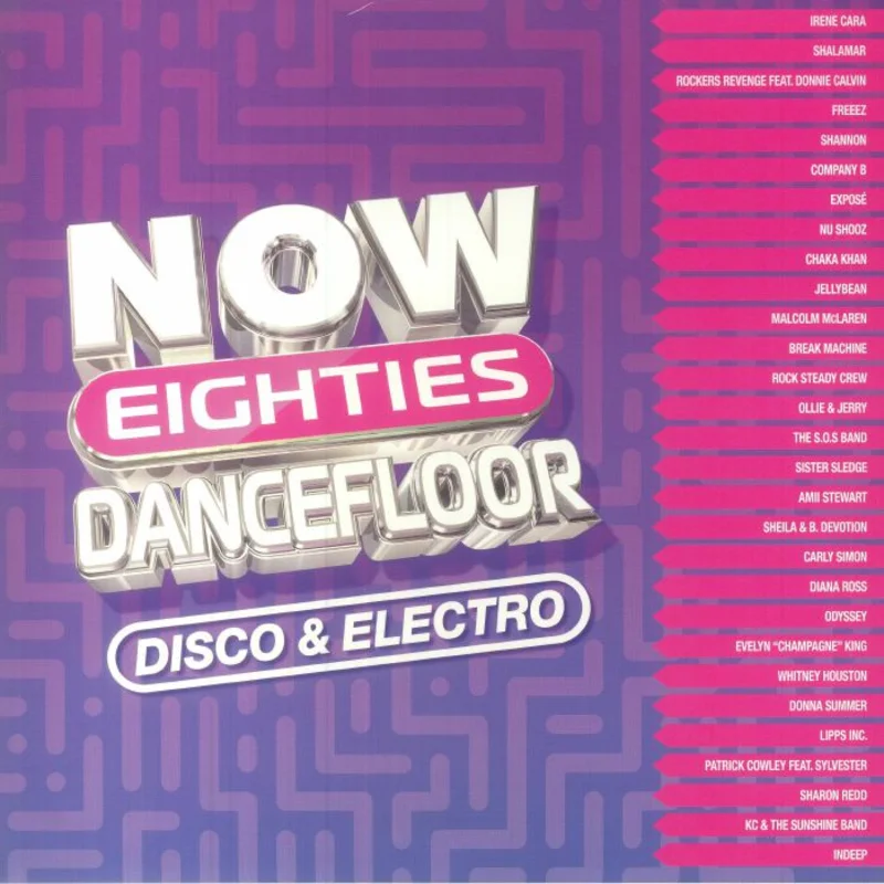 Various Artists - Now That'S What I Call 80S Dancefloor: Disco & Electro (Purple & Pink) (Arrives in 21 days)