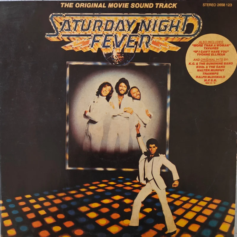 Various Artists - Saturday Night Fever (The Original Movie Sound Track) (Indian Pressing) ( (Used Vinyl - VG+) PJ Marketplace