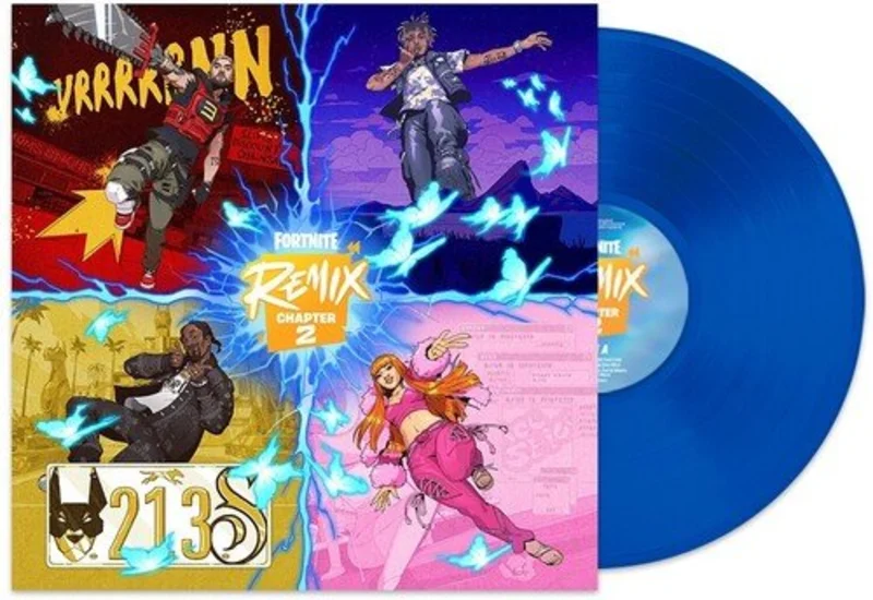 Various - Fortnite Remix Chapter 2 (Limited Edition Blue Color) Vinyl LP