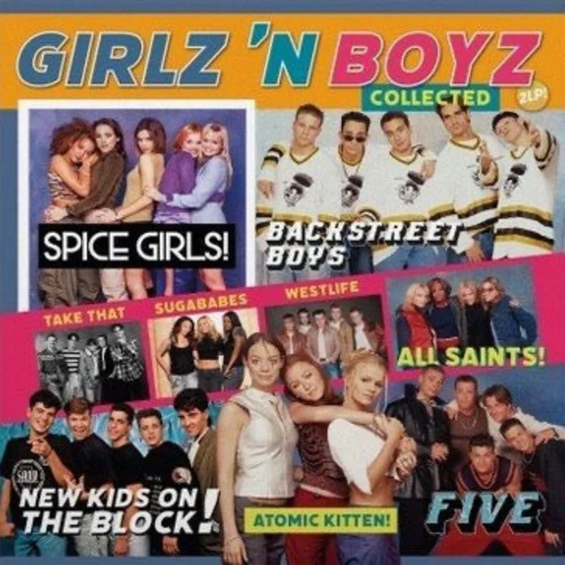 Various - Girlz 'N Boyz Collected (Music on Vinyl Blue & Pink Color) Vinyl LP