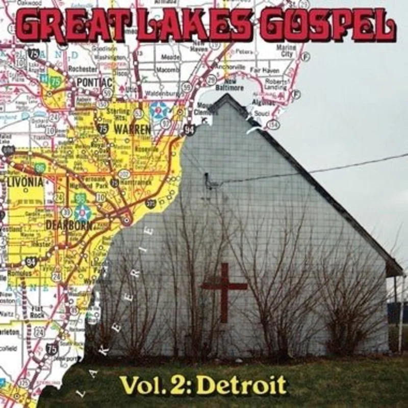 Various - Great Lakes Gospel Vol. 2: Detroit (Fire Color) Vinyl LP