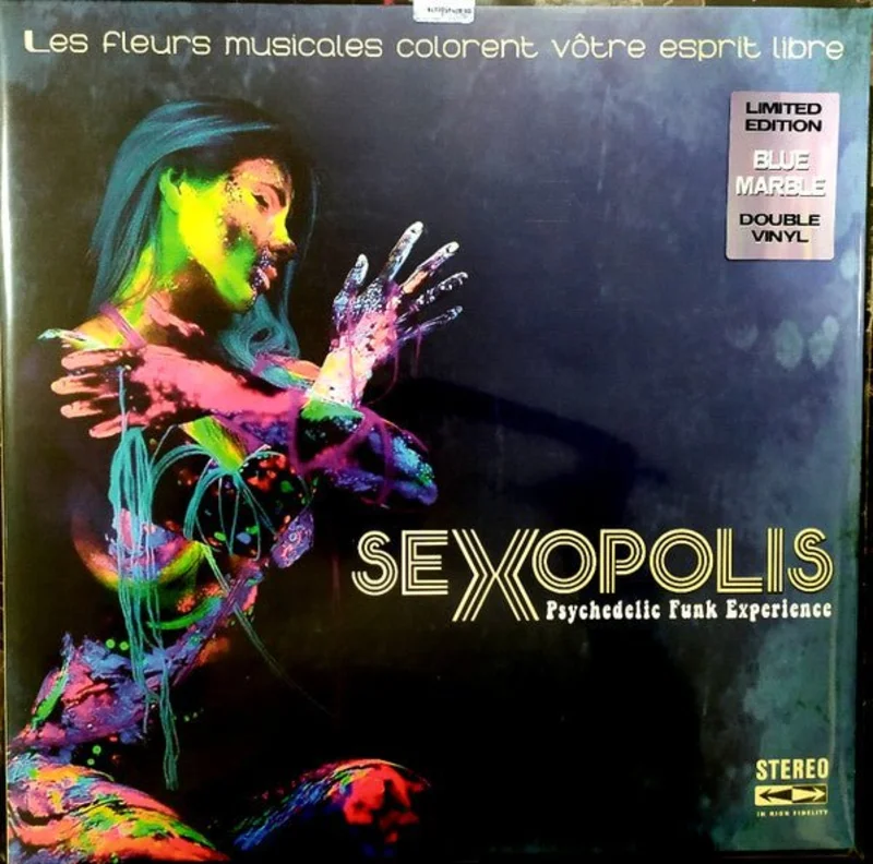 Various - Sexopolis Psychedelic Funk Experience (Blue Marble Color) Vinyl LP