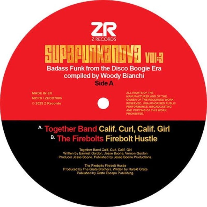 Various - Supafunkanova Vol. 3 Sampler Vinyl 7"