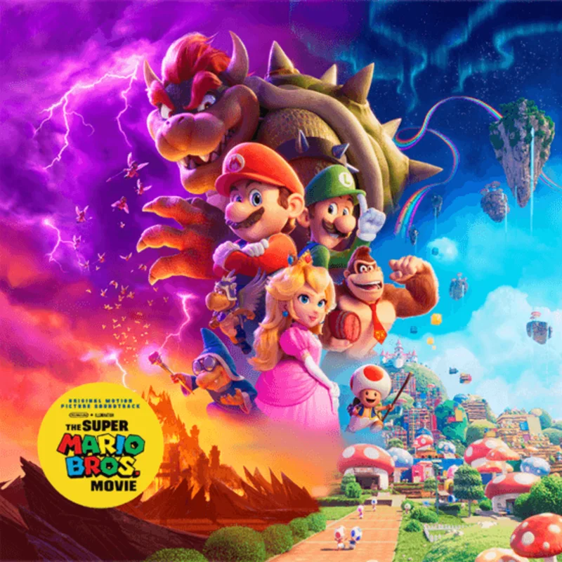Various - The Super Mario Bros. Movie (Original Soundtrack)(Red/Green Color) Vinyl LP