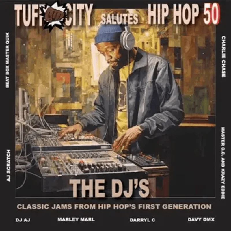 Various - Tuff City Salutes Hip-Hop 50: DJ Jams (Colored)(RSD Black Friday 2023) Vinyl LP