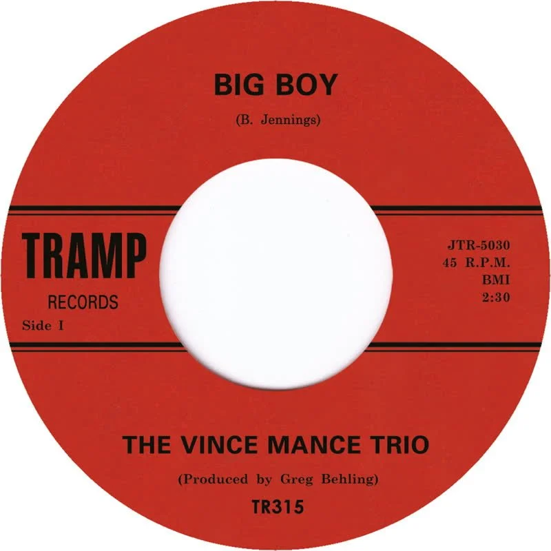 Vince Mance Trio - Big Boy Vinyl 7"