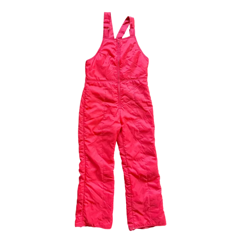 Vintage 90s Red Bib All Weather Suspenders