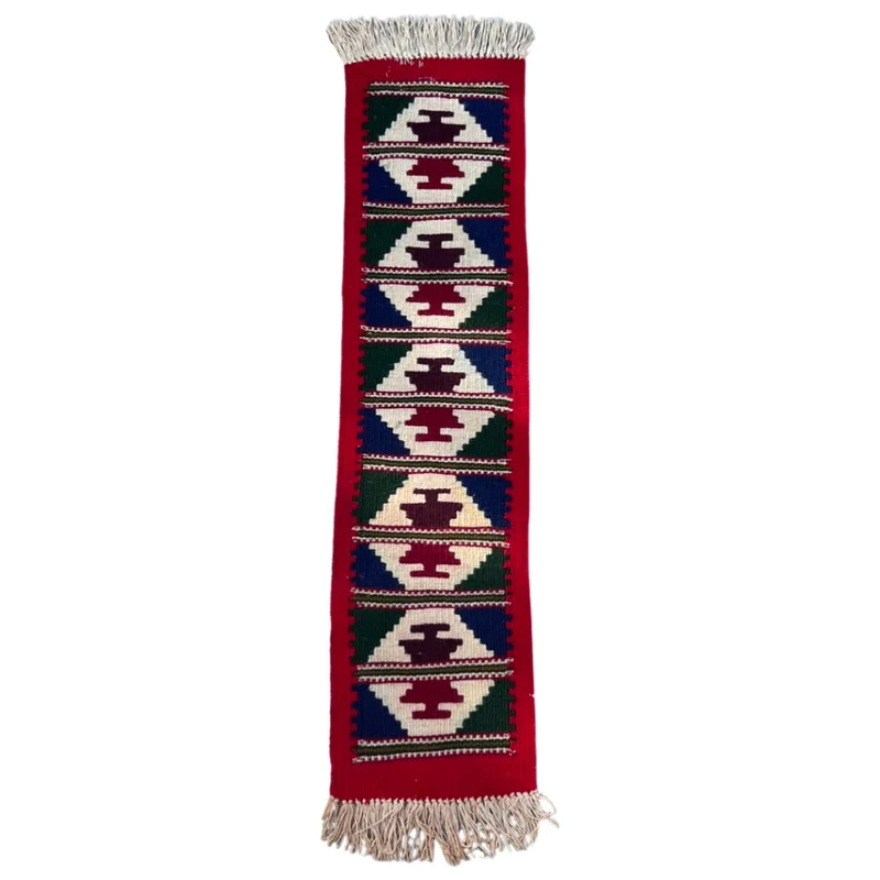 Vintage Chimayo Wool Table Runner