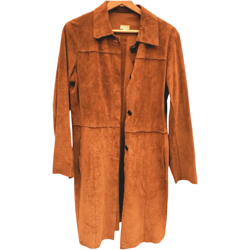 Vintage Suede Duster Jacket