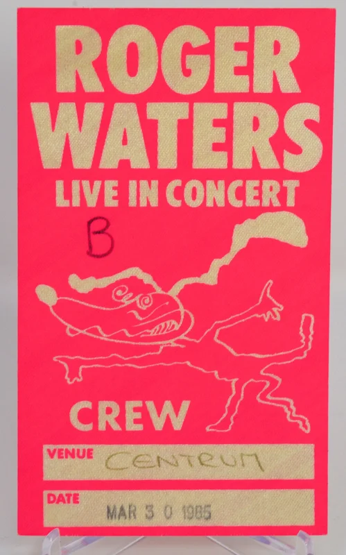 Waters, Roger - Backstage Pass