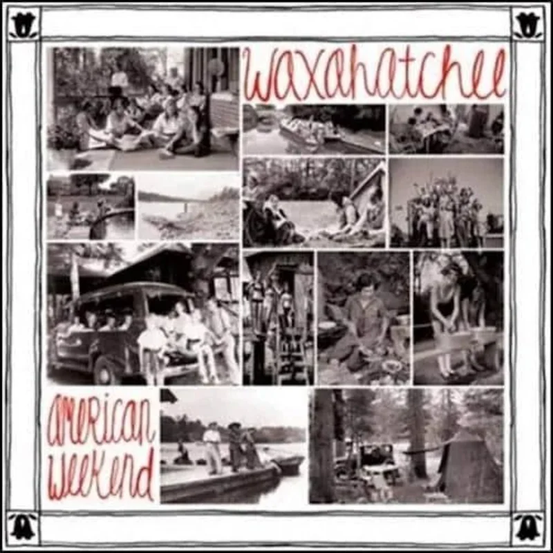 Waxahatchee - American Weekend [Clear with Red Splatter Color Vinyl Record]