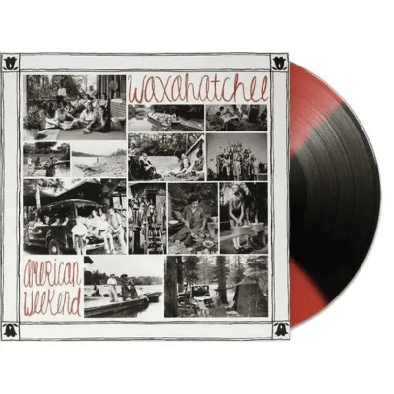 Waxahatchee - American Weekend - Red & Black Quad Color Vinyl Record