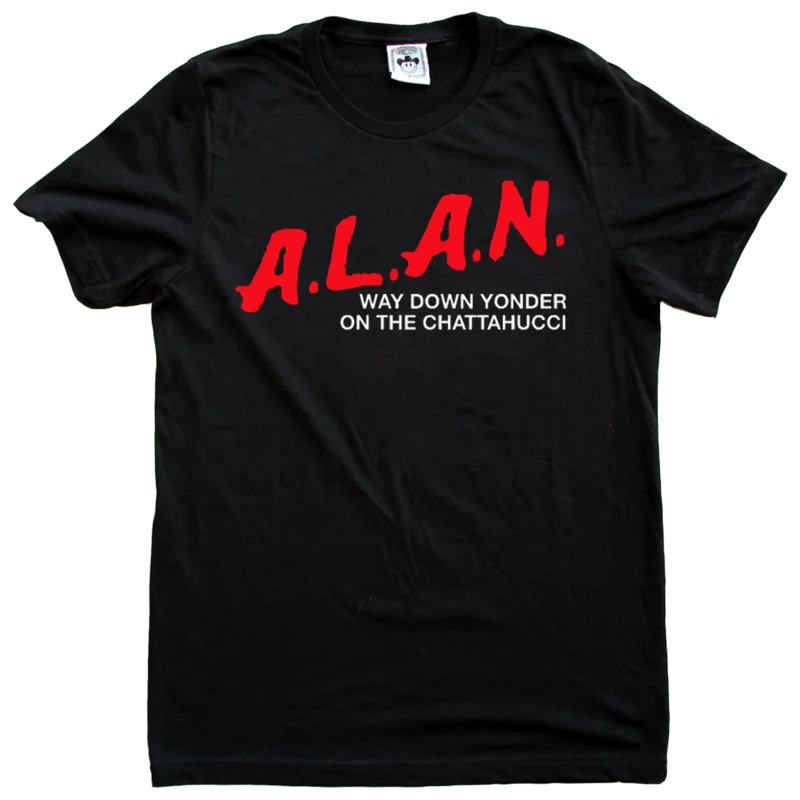 Way Down Yonder Black Unisex Tee