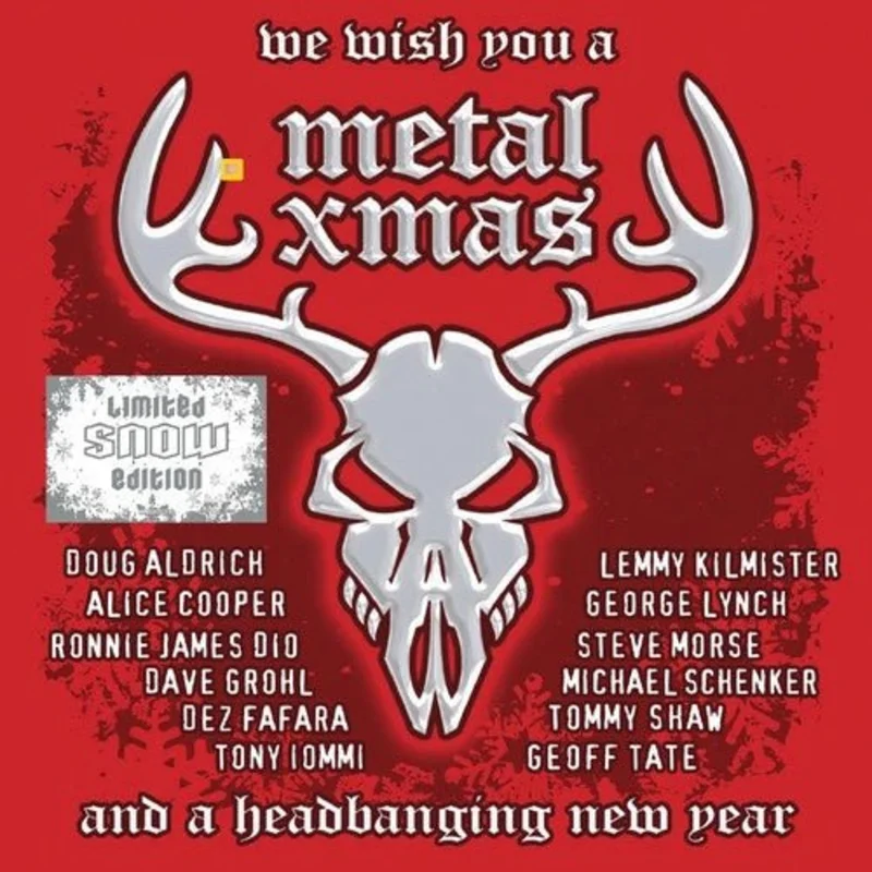 We Wish You a Metal Xmas and a Headbanging New Year - 2LP Snow White Color Vinyl Record