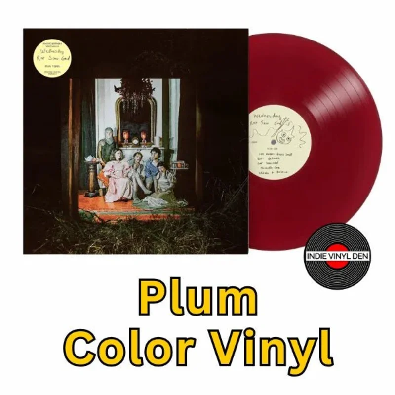 Wednesday - Rat Saw God - Plum Color Vinyl Record