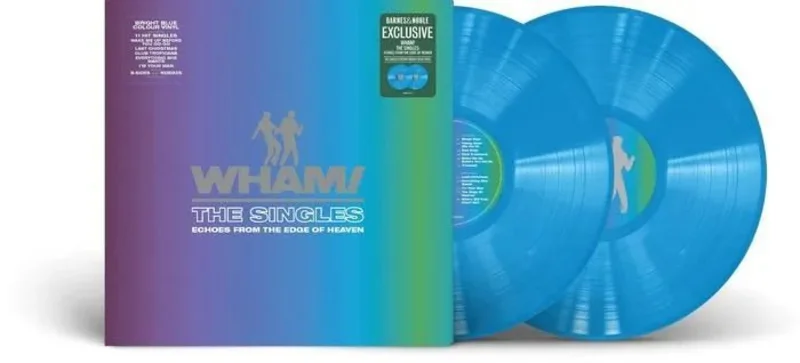 Wham! - The Singles: Echoes from the Edge of Heaven - Blue Color Vinyl Record 2LP