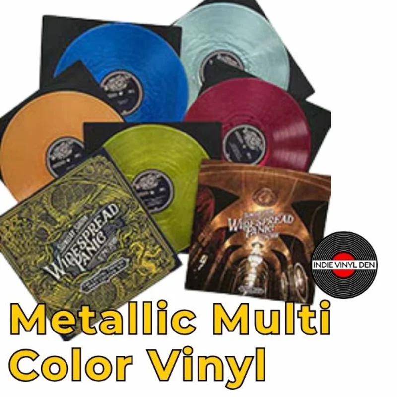 Widespread Panic - Sunday Show - Multi Color Metallic Vinyl Record 5LP Box