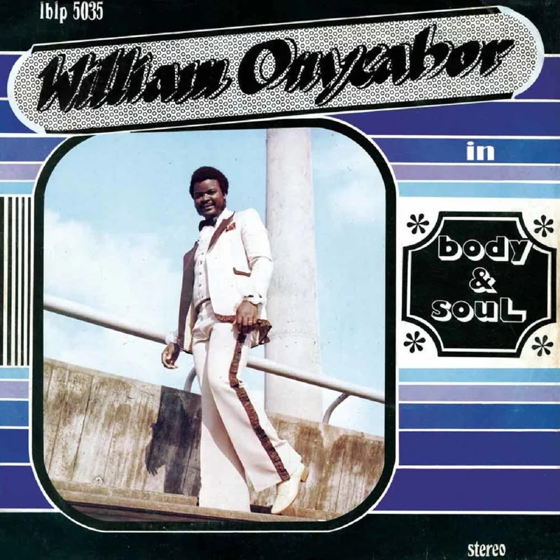 William Onyeabor - Body & Soul (Cross River Basin Blue Color) Vinyl LP