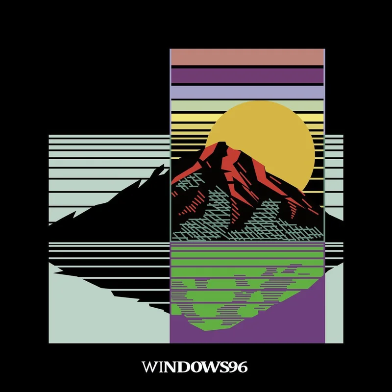 Windows 96 - One Hundred Mornings (Deluxe Edition) (White With Black Center Color) Vinyl LP