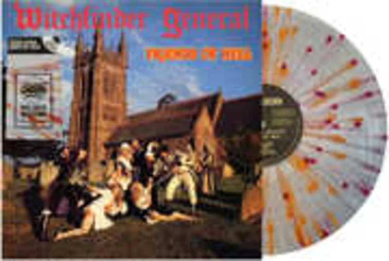 Witchfinder General - Friends Of Hell (Clear Red Orange & White Splatter Vinyl)