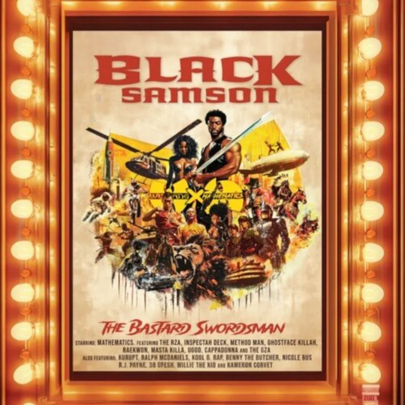 Wu-Tang Clan & Mathematics - Black Samson, The Bastard Swordsman: Wu-Tang Saga Continues Vinyl LP