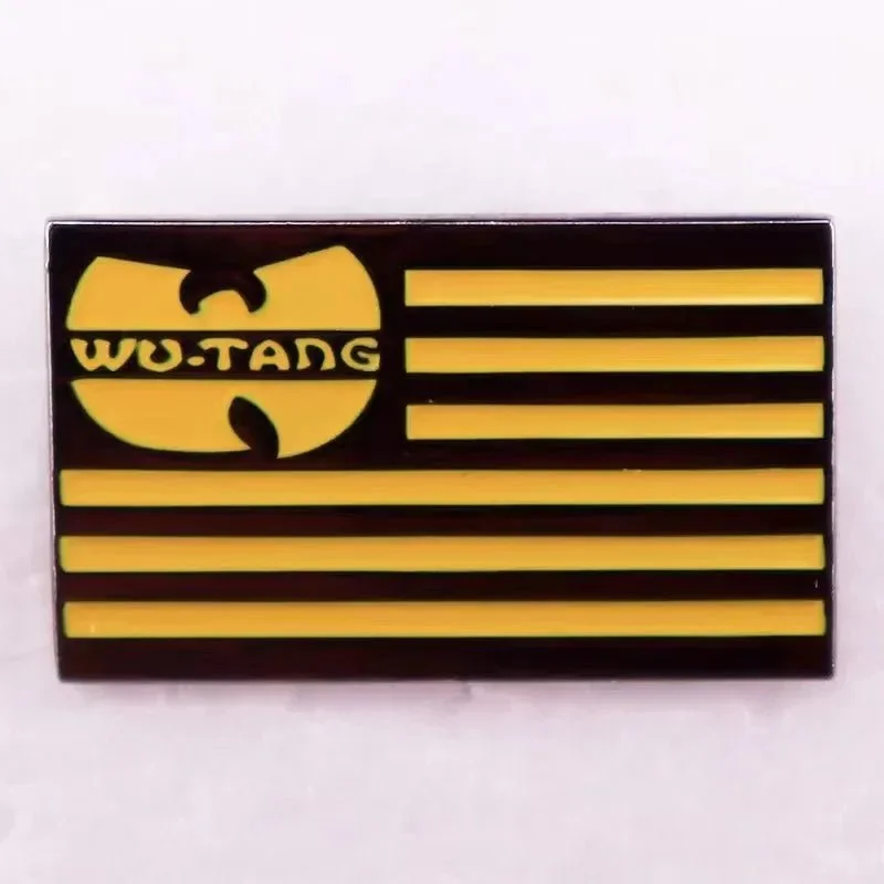 Wu Tang Flag - Enamel Pin