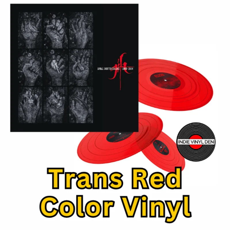 Xmal Deutschland - Gift The 4AD Years - Trans Red Color Vinyl Record Deluxe 3xLP
