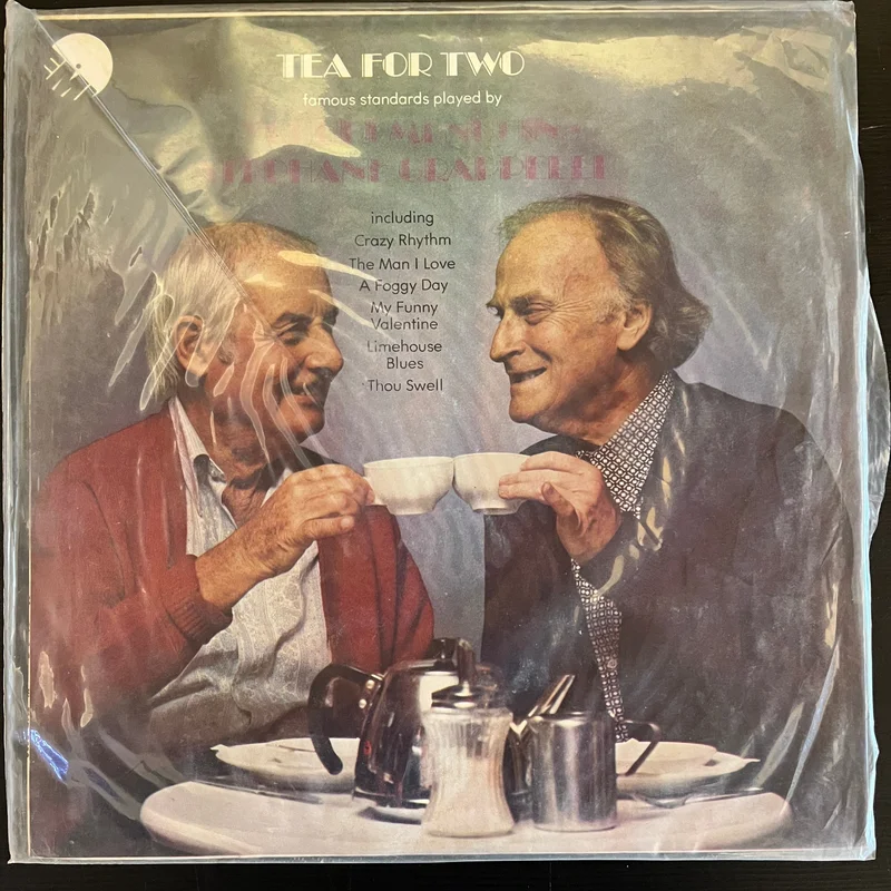 Yehudi Menuhin and Stphane Grappelli - Tea For Two - Famous Standards Played By (Indian Pressing) ( (Used Vinyl - VG+) LM Marketplace