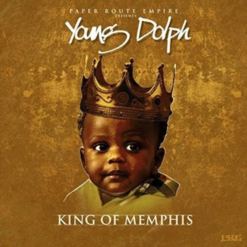 Young Dolph - King of Memphis (Gold Nugget Color) Vinyl LP