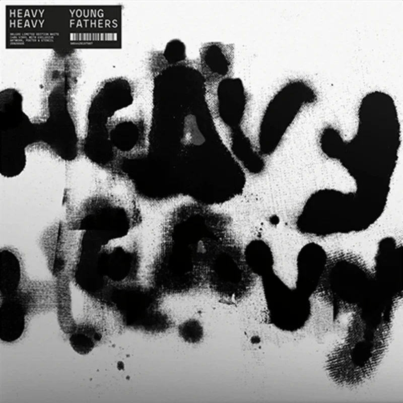 Young Fathers - Heavy Heavy (Deluxe White Vinyl/Sleeve) Vinyl LP