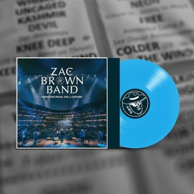 Zac Brown Band - From the Road Vol. 1: Covers (Electric Blue Color) Vinyl LP