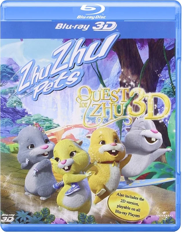 Zhu Zhu Pets: The Quest For Zhu (3D) [Blu-ray]